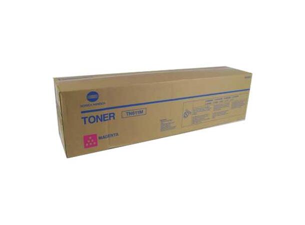 Toner Konica Minolta TN-611M magenta til Bizhub C451, C550, C650 